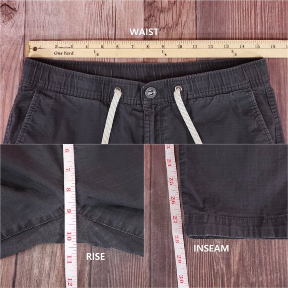 *READ* Vuori Womens Medium Ripstop Pants Gray VW401 - Picture 12 of 12